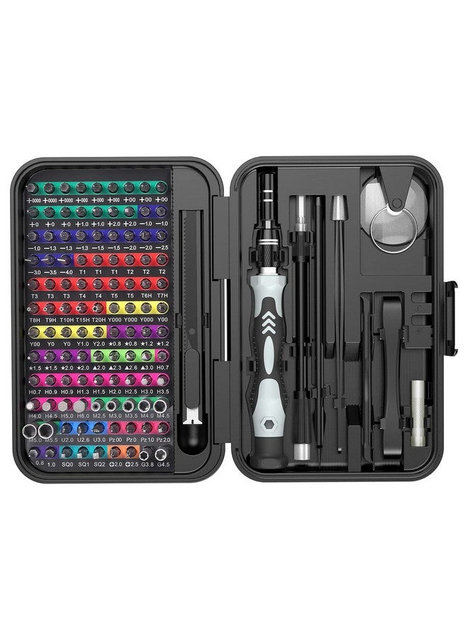 ORIA Precision Screwdriver Set, 132 in 1 Screwdrivers Kit with 108 Screwdrivers Bits, Upgraded Repair Tool Kit, Color Coded Screwdriver Set with Extension Rod for Phone,Eyeglass, Watch - Image 1