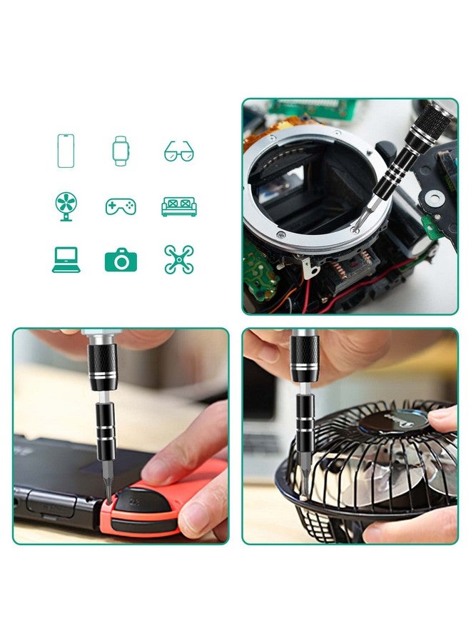 ORIA Precision Screwdriver Set, 132 in 1 Screwdrivers Kit with 108 Screwdrivers Bits, Upgraded Repair Tool Kit, Color Coded Screwdriver Set with Extension Rod for Phone,Eyeglass, Watch - Image 2