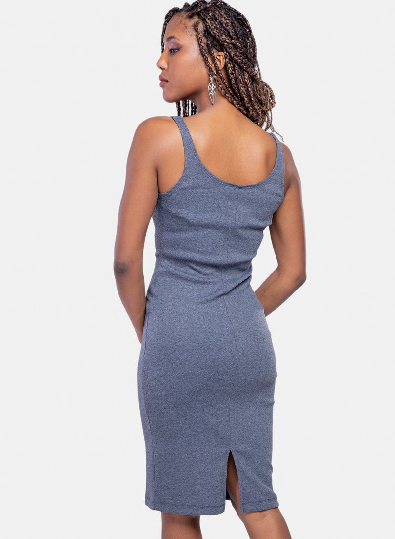 belle Midi Length Dress - Image 4