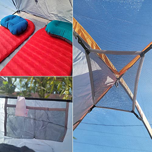 Unp Camping Tent 2 Person, Waterproof Windproof Tent with Rainfly Easy Set up-Portable Dome Tents for Camping - Image 3