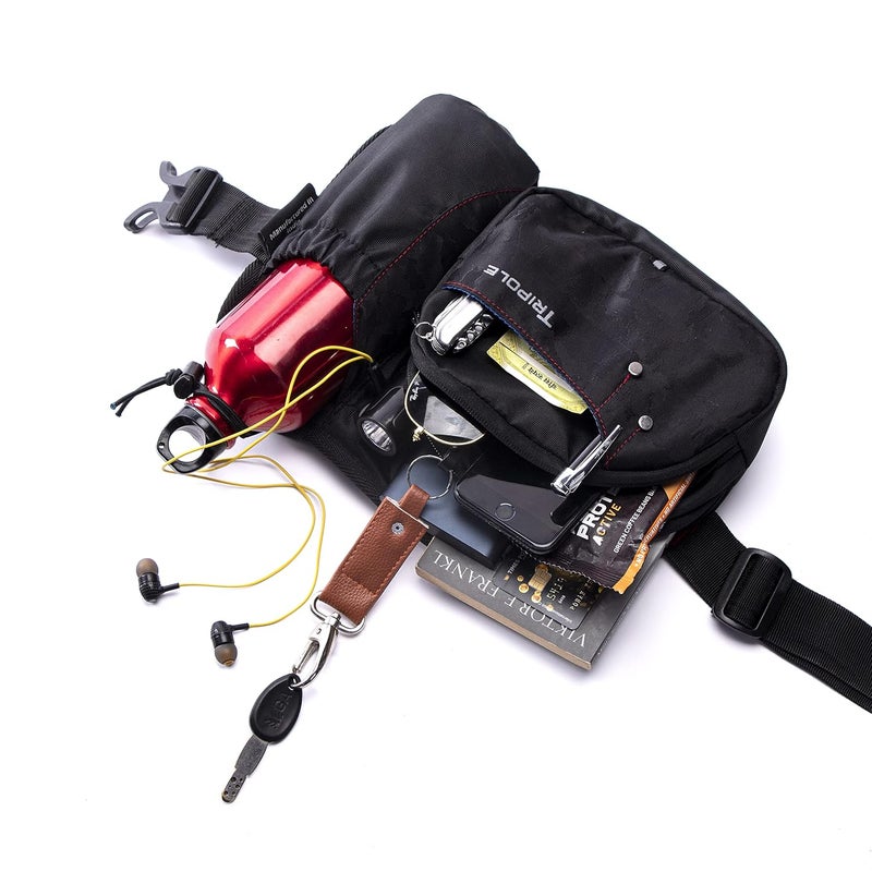 TriPole Hydra Waist Pack with Bottle Holder for Running, Cycling and Daily Use - Image 3