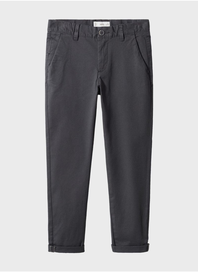 MANGO - Youth Essential Trousers - Image 1