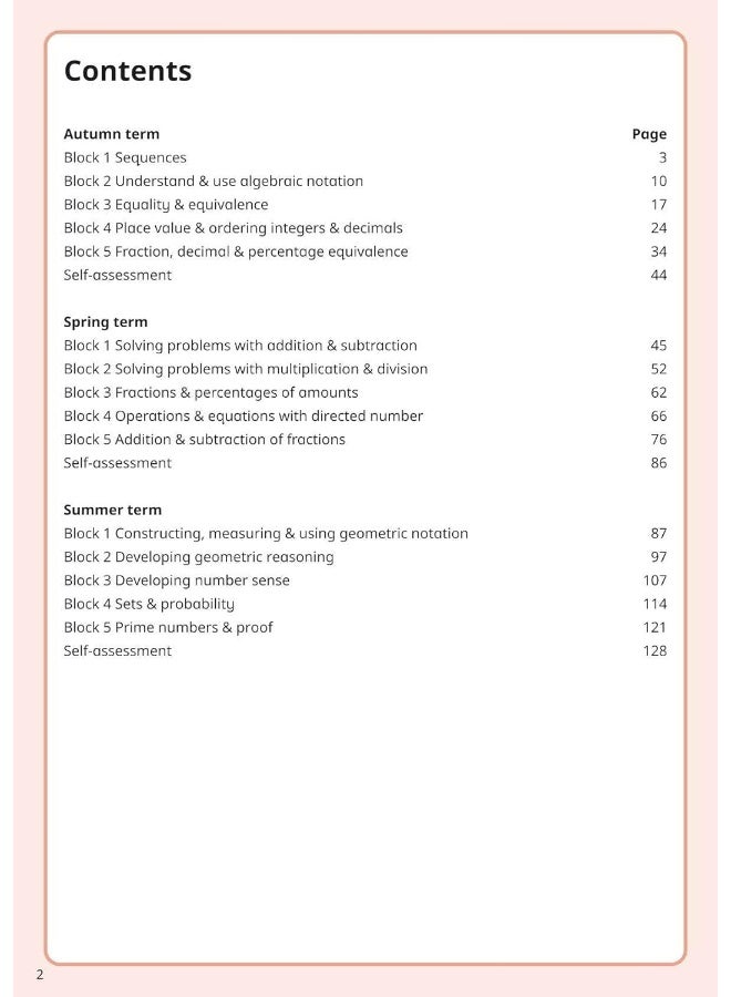 White Rose Maths Practice Journals Year 7 Workbook  - Image 4