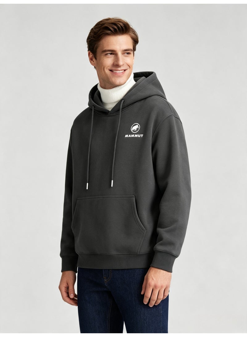 MAMMUT men's and women's basic hooded autumn loose pullover sweater - Image 2