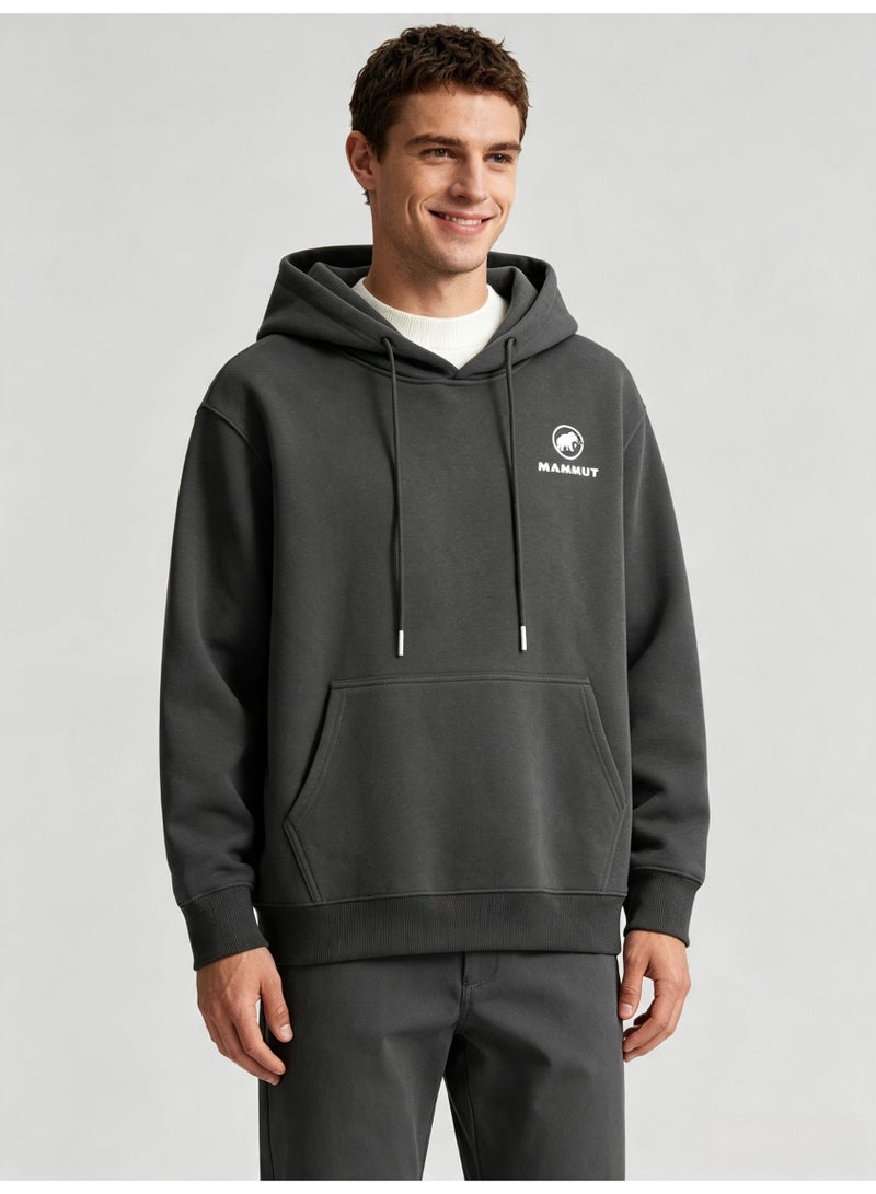 MAMMUT men's and women's basic hooded autumn loose pullover sweater - Image 1