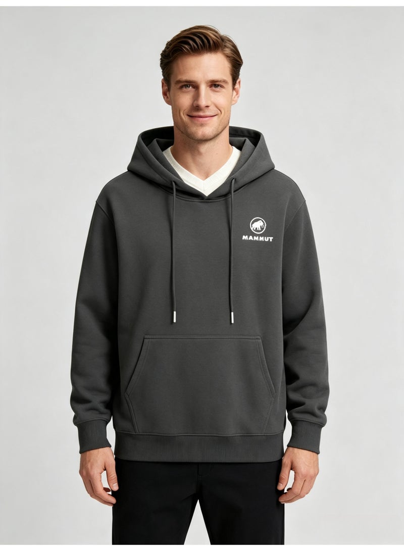 MAMMUT men's and women's basic hooded autumn loose pullover sweater - Image 4