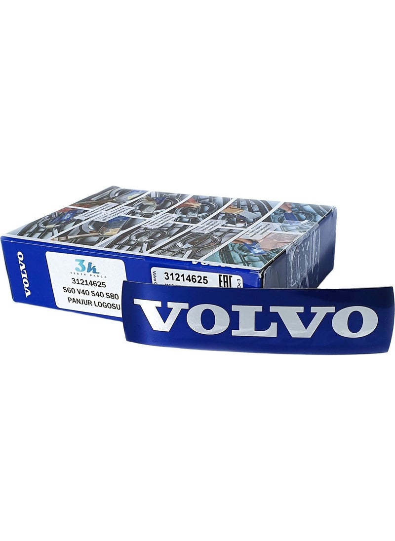 3K Volvo S40 V40 C30 C70 S80 S60 XC90 Grille Logo Emblem  - Image 1