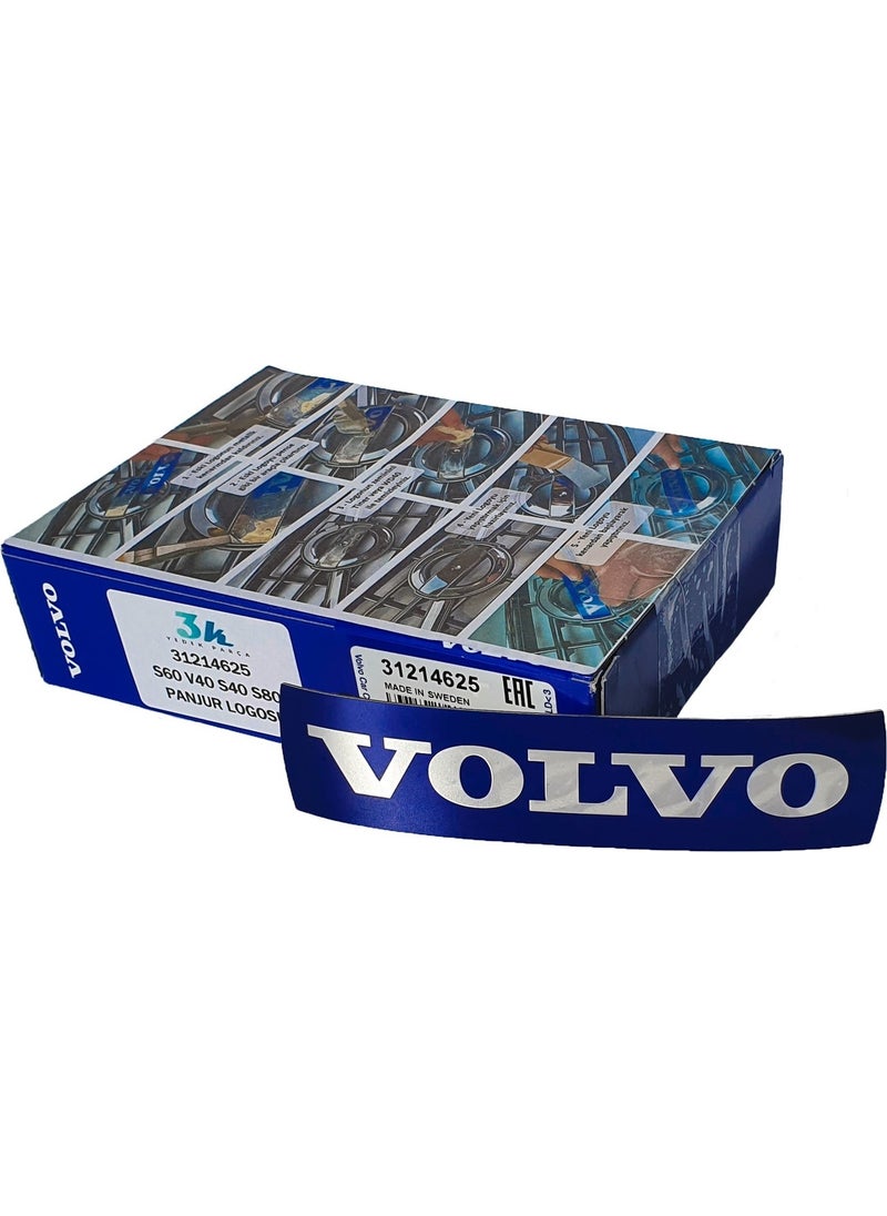 3K Volvo S40 V40 C30 C70 S80 S60 XC90 Grille Logo Emblem  - Image 3
