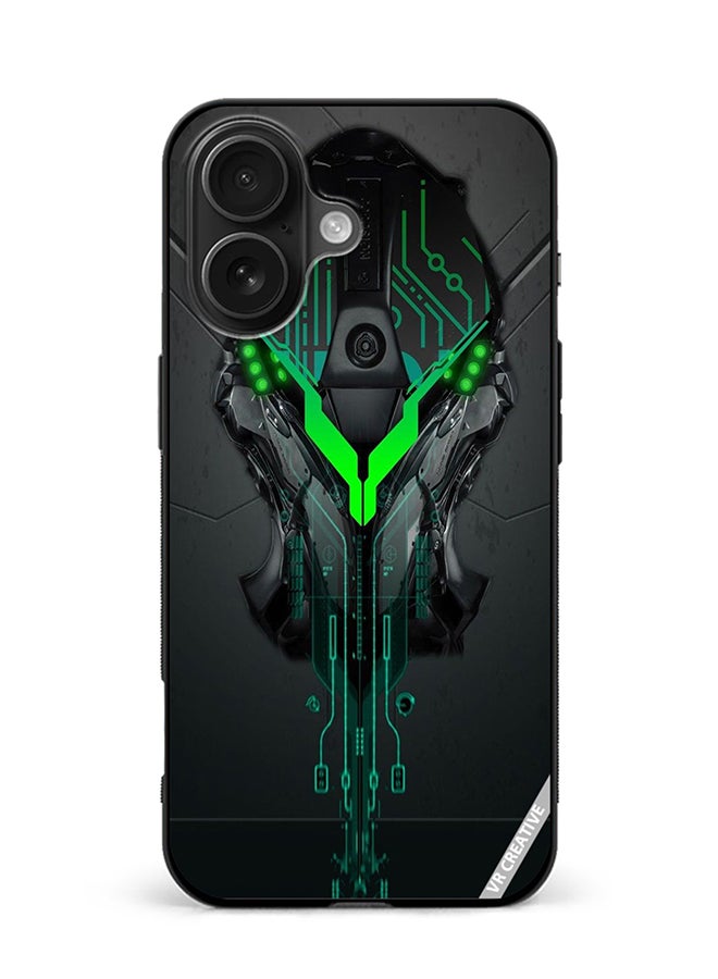 Protective Case Cover For Apple iPhone 16 Logo Design Multicolour