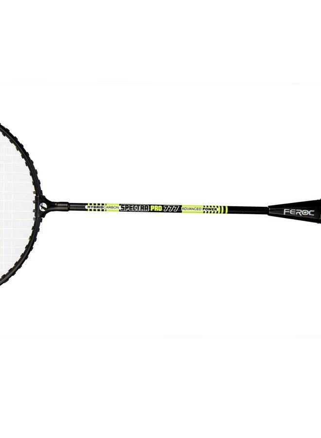 FEROC Power Smash 777 Isometric 2 Pieces Aluminium Badminton Racket with 3 Pieces Feather Shuttles with Full-Cover - Image 5