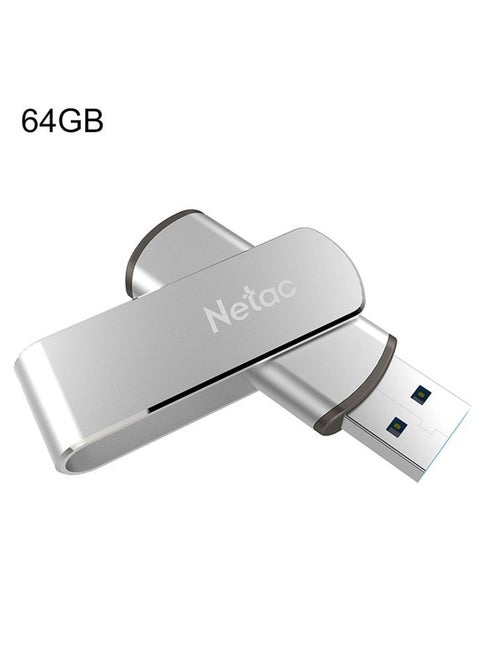 Netac U388 64GB USB 3.0 Twister Secure Encryption Flash Disk