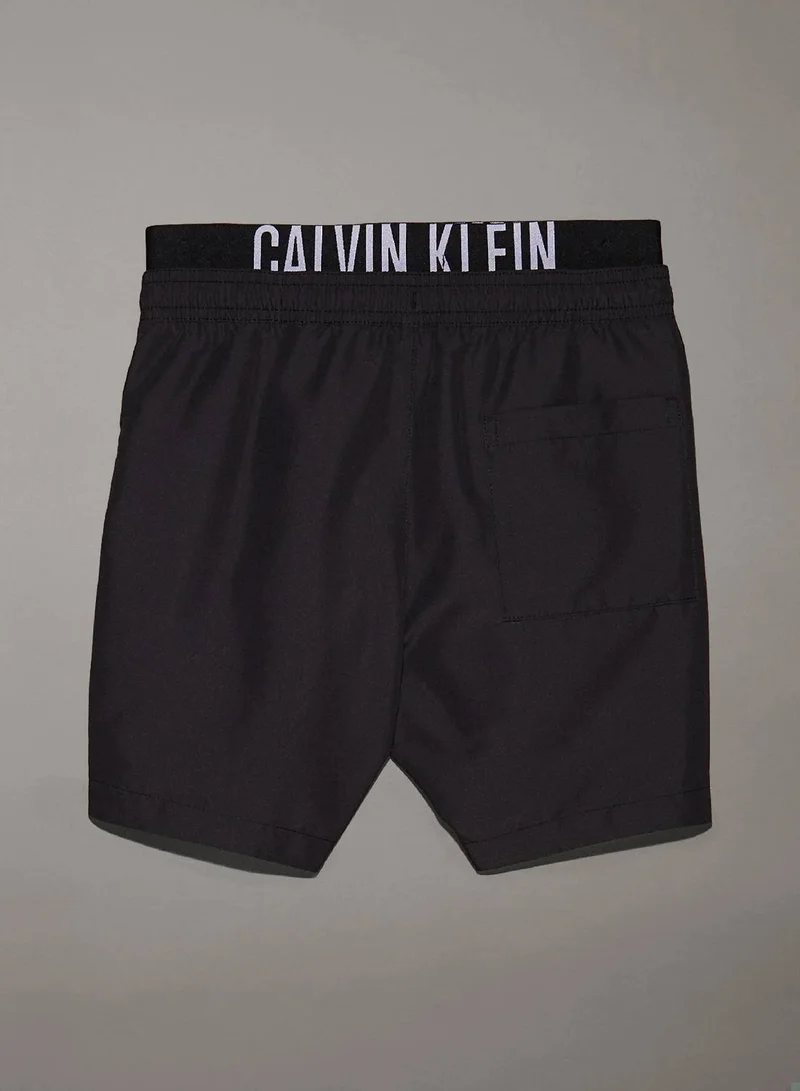 Calvin Klein Jeans Pvh Black Boys Swim Shorts - Intense Power for Men | Best Price UAE