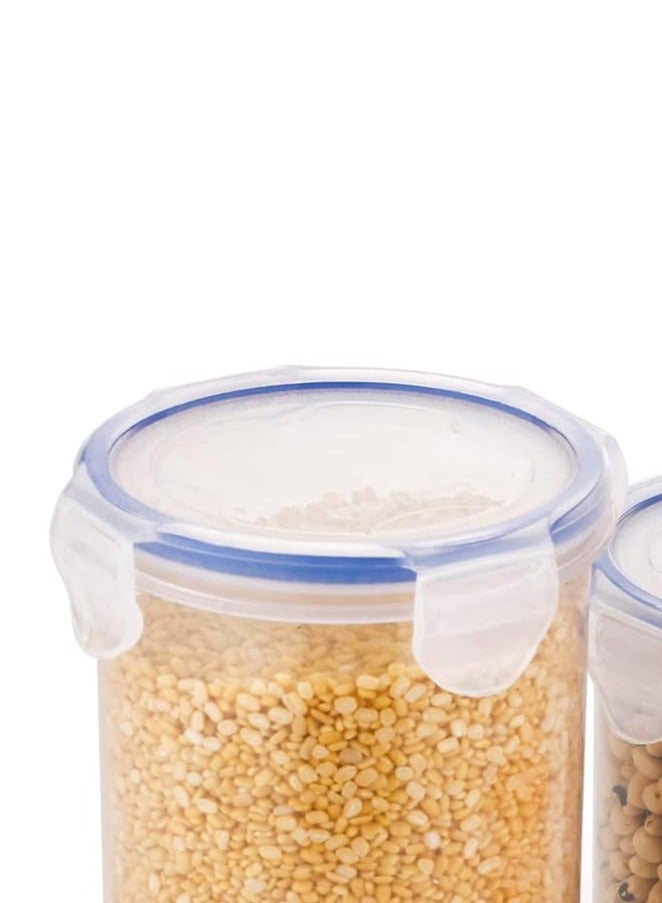 لوك آند لوك لوك لوك 700 مل - وعاء دائري محكم الغلق لتخزين الطعام - خالٍ من مادة BPA، آمن للاستخدام في الميكروويف والفريزر وغسالة الأطباق - Image 2