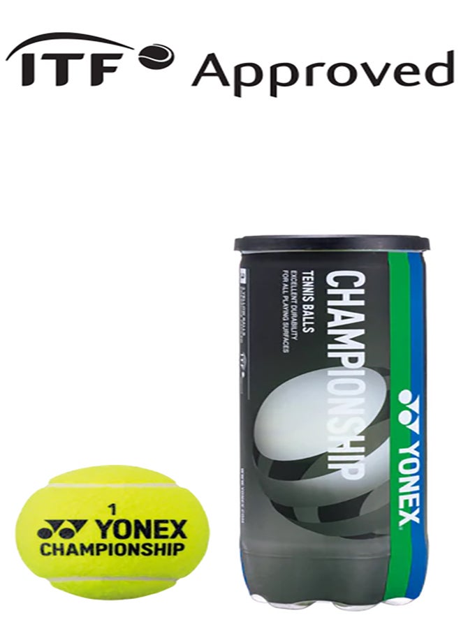 Yonex Tb-Cs3Ex Championship Tennis Ball 1*3  - Image 1
