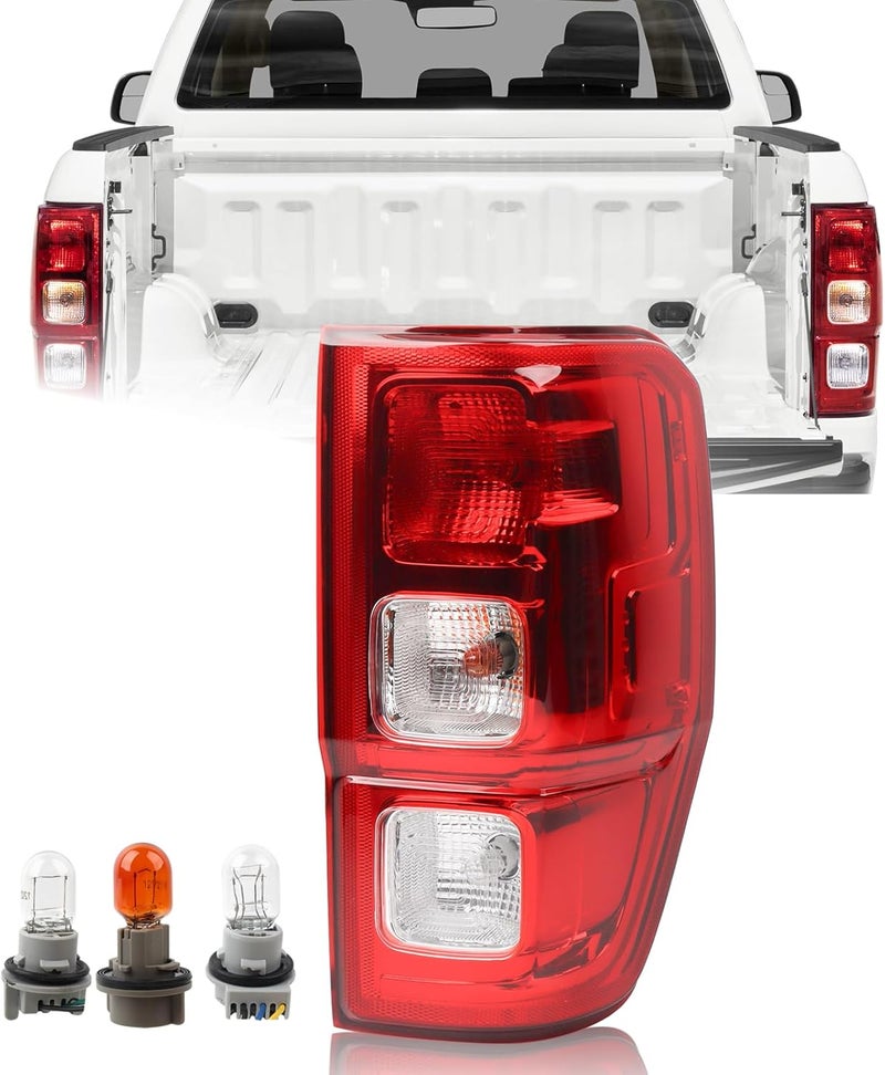 KAMDKI RH Halogen Type Tail Light for 2019-2023 Ford Ranger XL - Right Passenger Side - Image 1