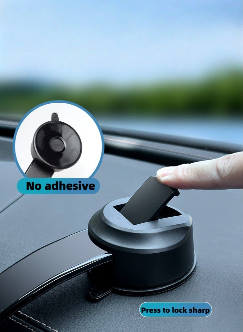 حامل هاتف سيارة MagSafe ومغناطيسي سيارة هاتف التثبيت لوحة القيادة مغناطيس قوي جدا ، 360 درجة دوار ذراع مرن ، بناء أنيق ودائم - Image 4