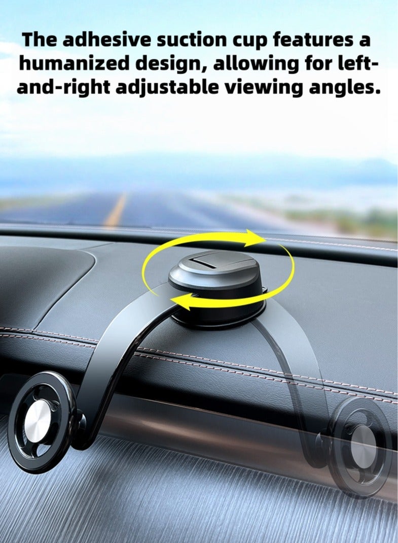 حامل هاتف سيارة MagSafe ومغناطيسي سيارة هاتف التثبيت لوحة القيادة مغناطيس قوي جدا ، 360 درجة دوار ذراع مرن ، بناء أنيق ودائم - Image 3