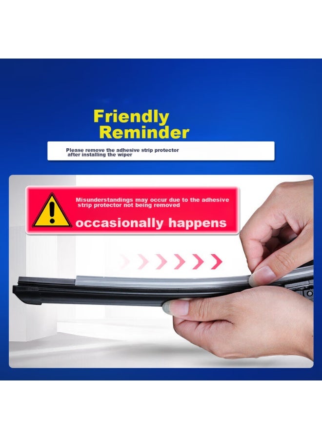 Aoming Infiniti Qx50/Ex Rear Wiper Blade, 2018 Model To Present, Rear Wiper, Original Size Rubber Strip - Image 1