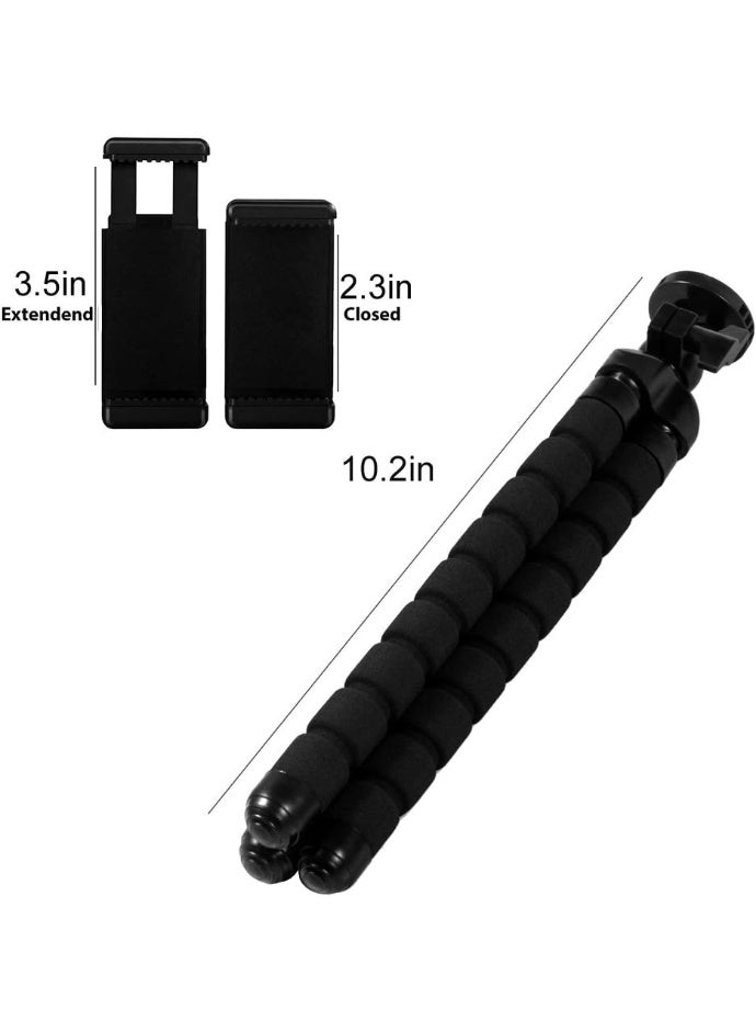 10-Inch Flexible Mini Tripod with Remote Control – Mobile and Camera Stand for Vlogging and Video Recording - Image 5