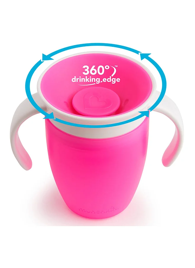 مونشكين Miracle 360 Degree Trainer Cup 7 Oz/207 Ml Pink