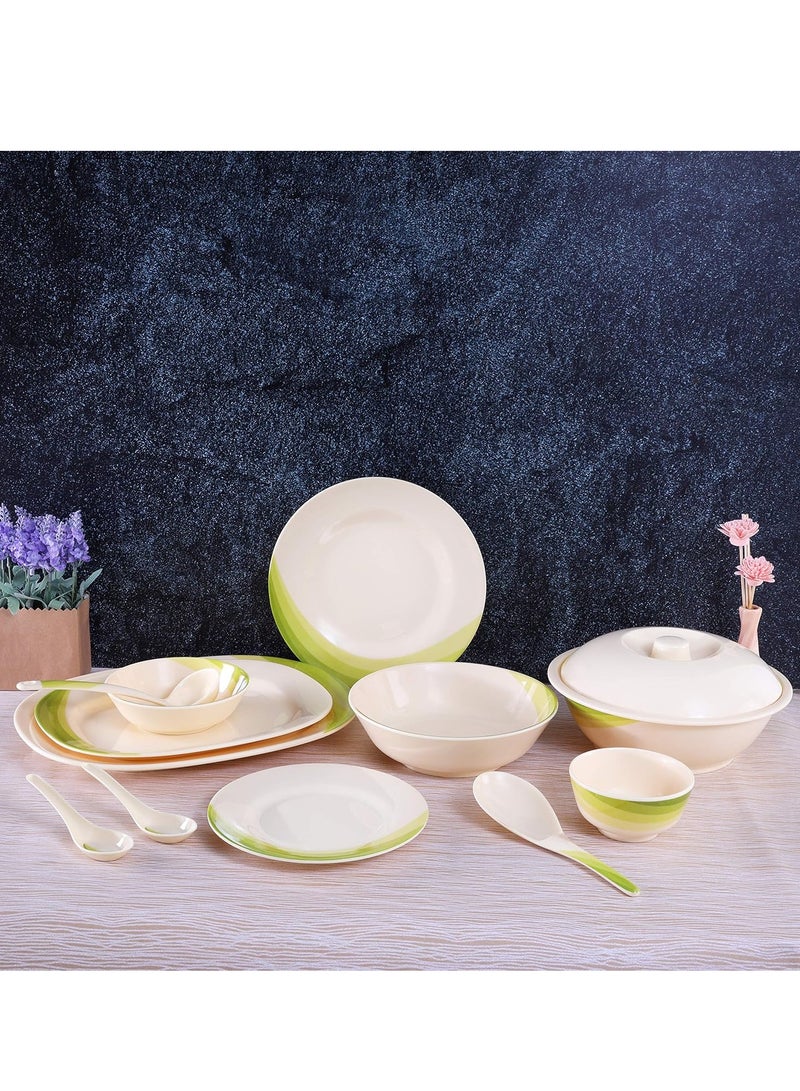 AKDC Royalford Melamine 64Pcs Melamine Dinner Set - Image 4