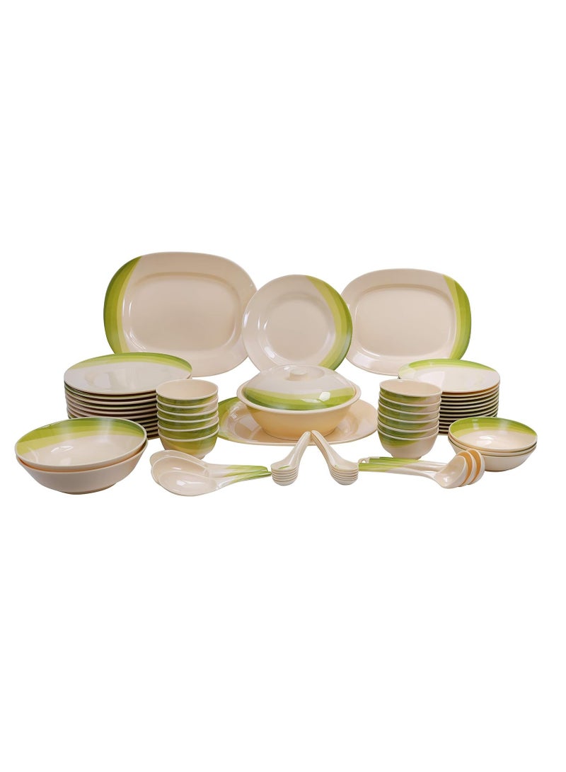 AKDC Royalford Melamine 64Pcs Melamine Dinner Set - Image 1