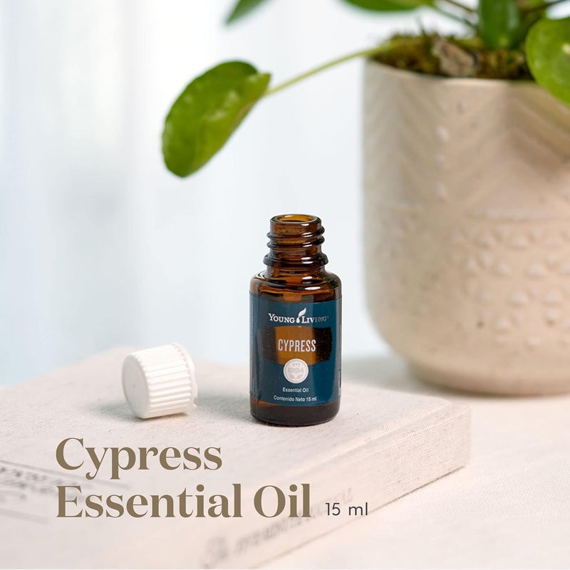 Young Living Cypress Essential Oil 15ml - Pure Aromatic Oil for Relaxation and Grounding - Image 2