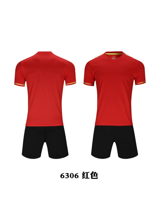 Batch Of Luminous Version Of Football Uniform Set Adult Children's Jersey Training Competition Team Uniform Printed Logo Print Spot Inventory