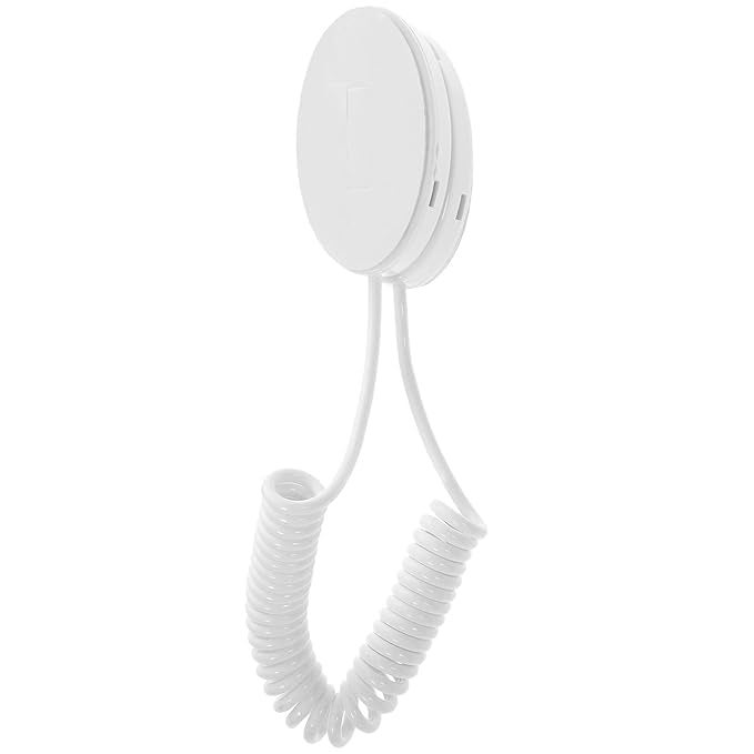 ACROWN Magnetic Remote Control Holders Wall Mount with Spring Ropes - Safely Secure Remotes, Wall-Mount with No Drill Self-Adhesive, Anti-Lost, Extendable Spring for All TV Remotes (6) - Image 1