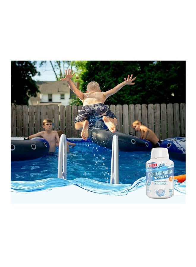 HTH 42031 1-inch Chlorinating Tablets for Swimming Pools, 5 lbs - Image 2