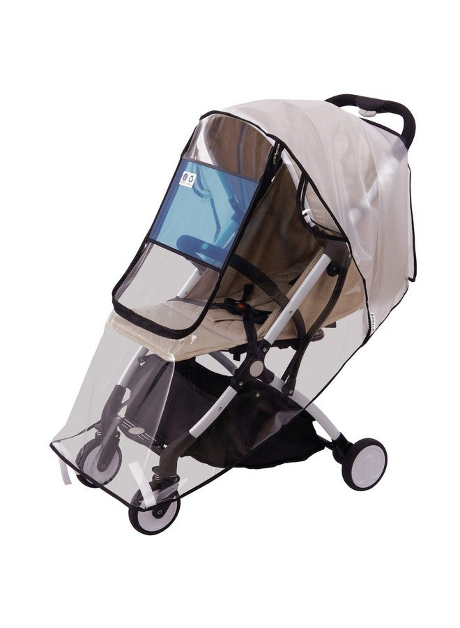bemece Stroller Rain Cover Universal Stroller Accessory Baby Travel Weather Shield Windproof Waterproof Protect From Dust Snow - Image 1