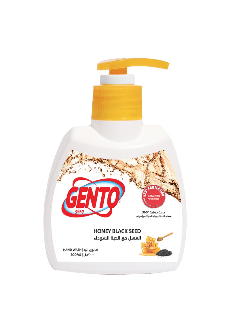 GENTO Handwash Honey Blackseed Orange 200ml