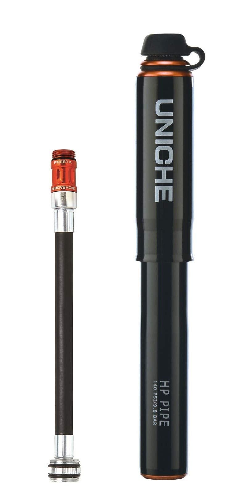 UNICHE Tech High Pressure Mini Bicycle Pump (Silver, Small) - Image 1