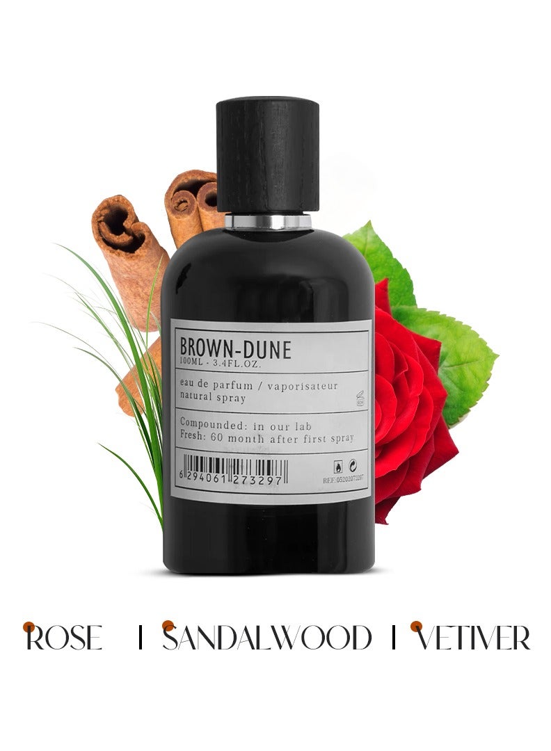 عطور ايه ام دي عطر آرو فيس براون دون من إيه إم دي بيرفيومز للرجال أو دو بارفان  مل - Image 2