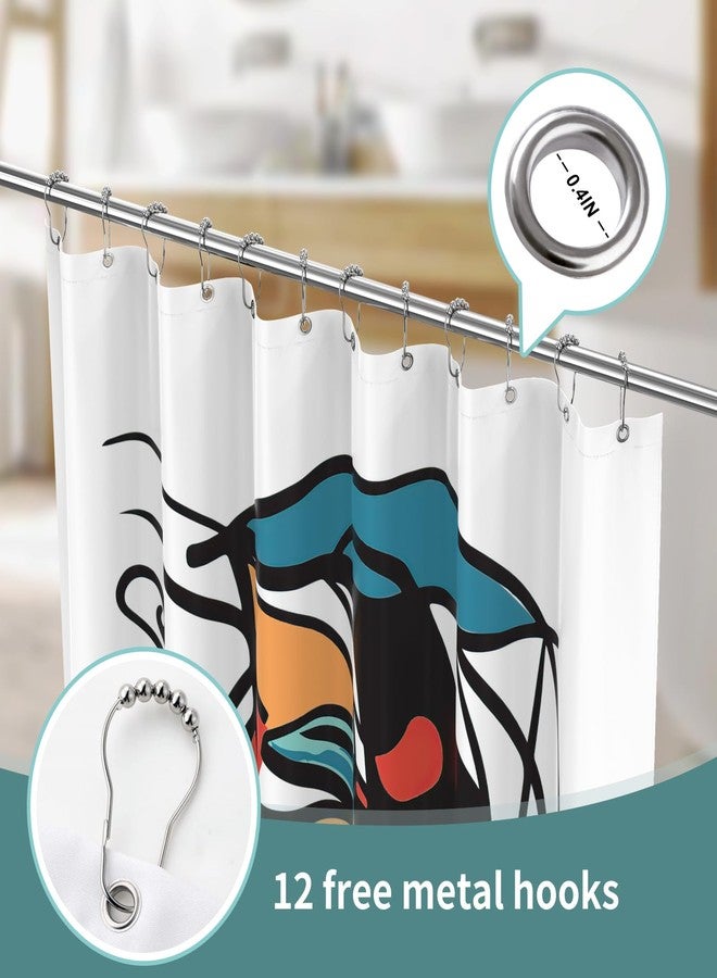 LaCyan Art Shower Curtain (Picasso-A Big) - Image 2