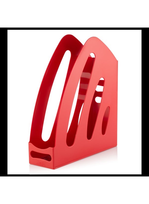 Cassa - 8812 Plastic Magazine Holder Red - Image 1