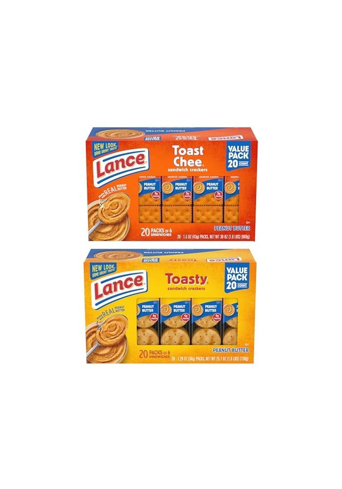 Lance Toasty  Toastchee Variety Pack  40 pk - Image 1