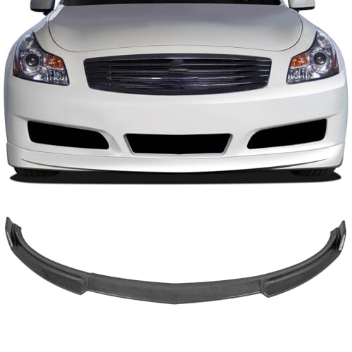 SCITOO شفاط أمامي لامع بتصميم كربوني من SCITOO يناسب 2007-2009 إنفينيتي G35 G37 سيدان - Image 1