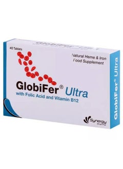 SYNERGY PHARMA Globifer Ultra Folic Acid & Vit B12 Tabs 40S 