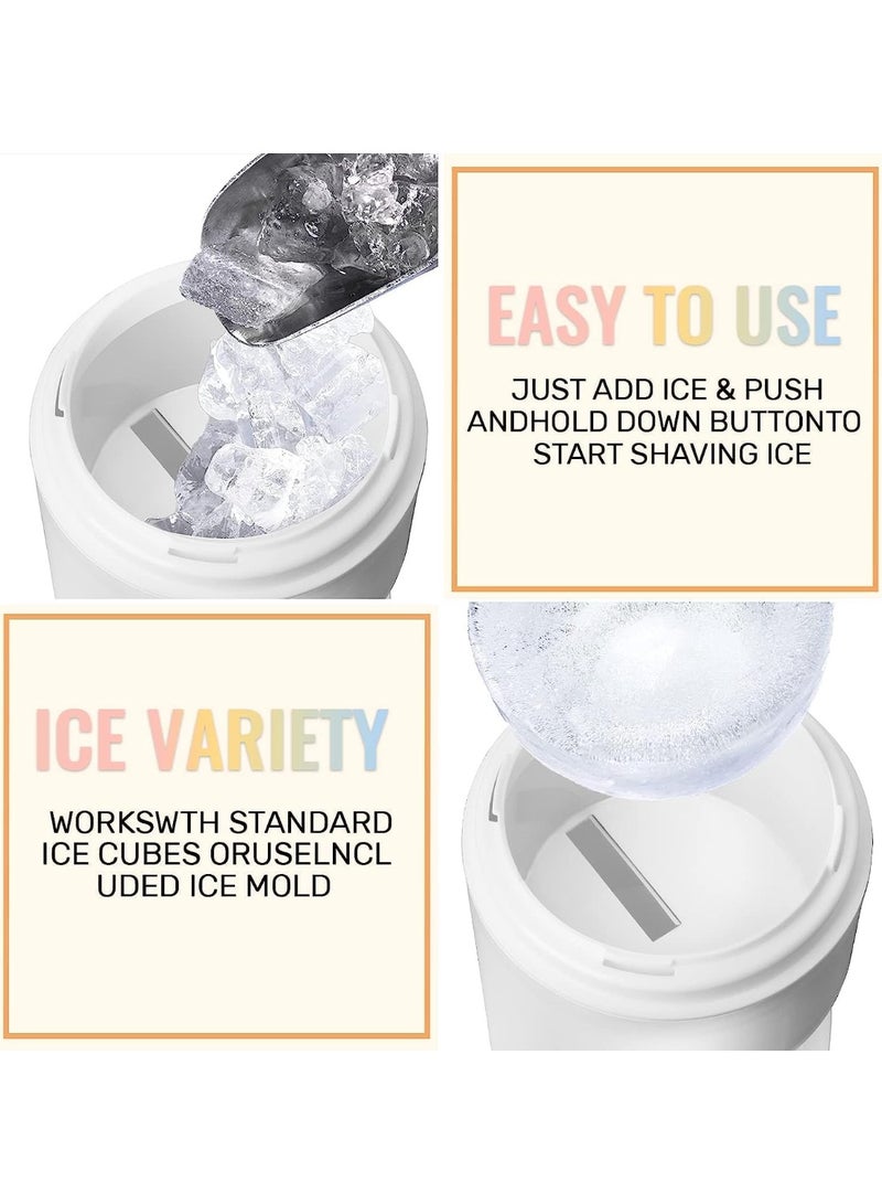 دي إل سي  DLC-27103 آلات حلاقة الثلج وآلة صنع مخروط الثلج - كسارة ثلج محمولة وآلة حلاقة ثلج - Image 4