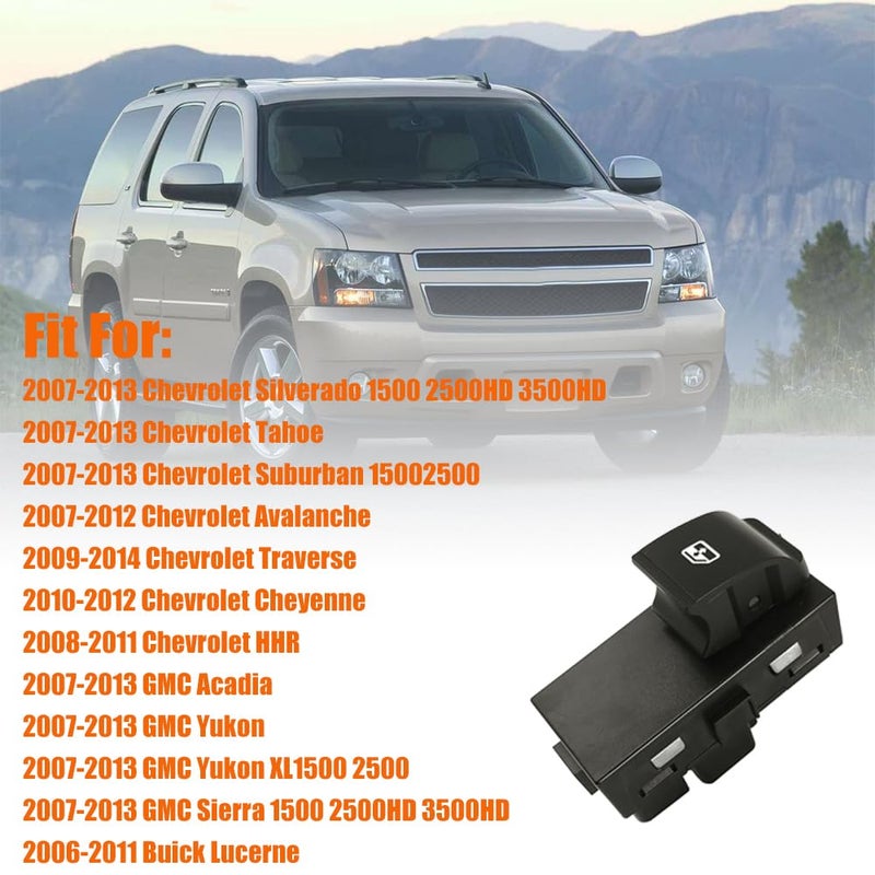 TINJO Passenger Window Switch Control for Chevy and GMC Vehicles - Image 2