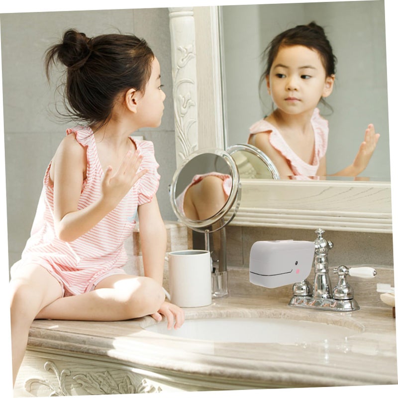 Soft Safety Faucet Cover Gray Whale Shaped Bathtub Spout Guard For Bathroom And Kitchen - Image 4