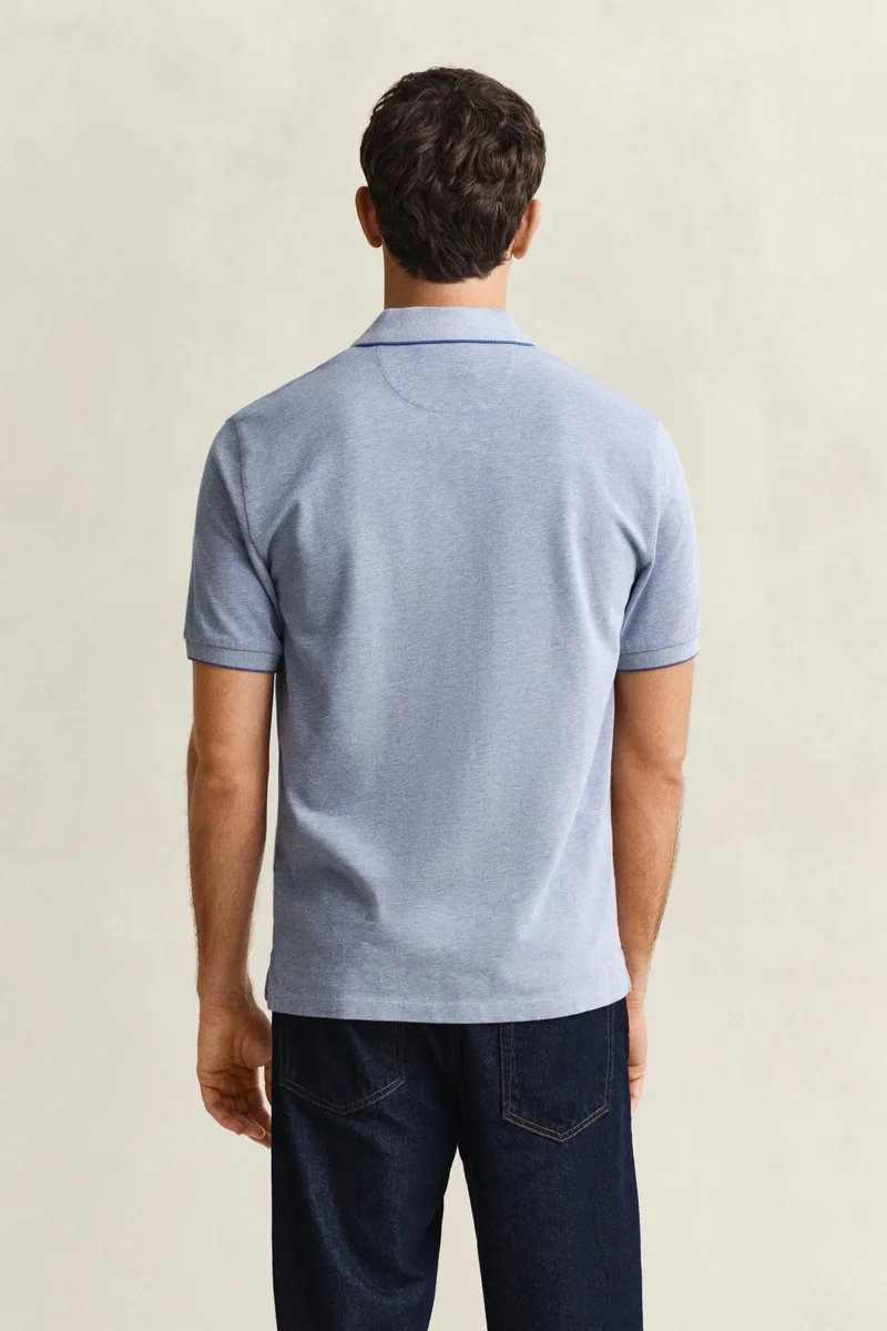 GANT  Two Tone Short SleevePolo for Men | Best Price UAE