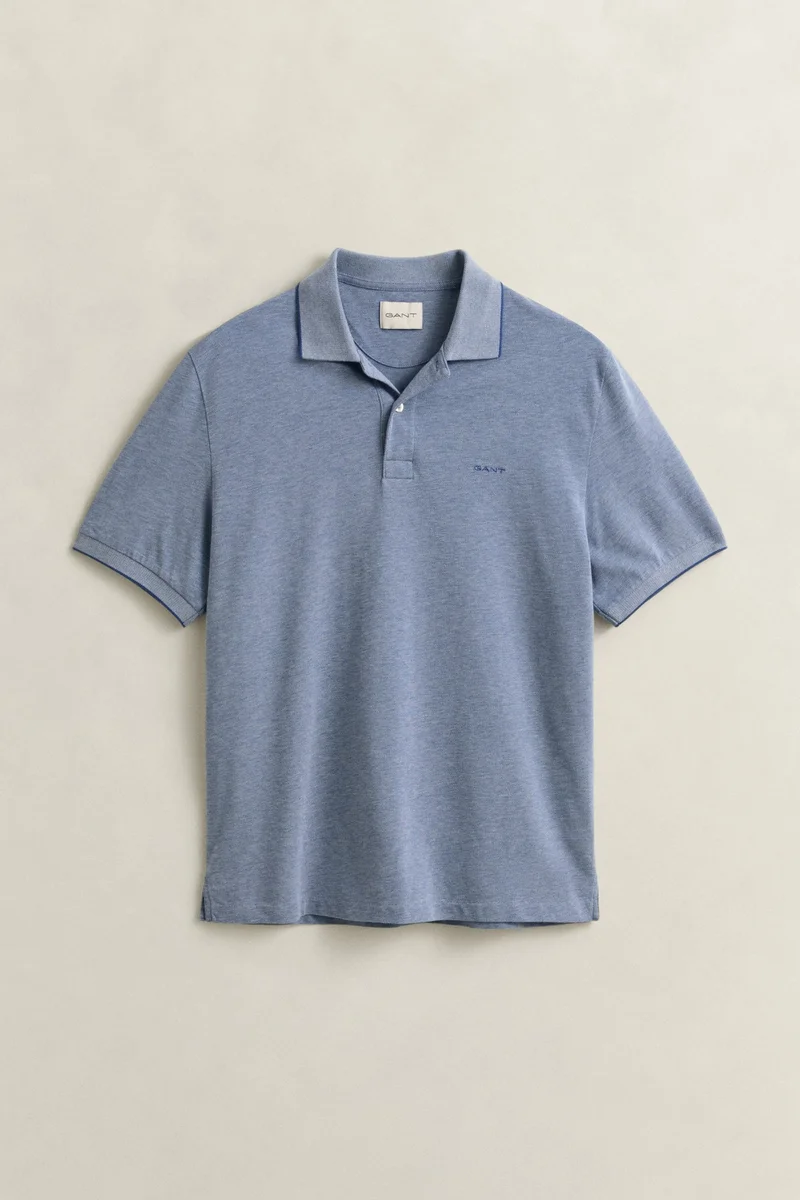 GANT  Two Tone Short SleevePolo for Men | Best Price UAE