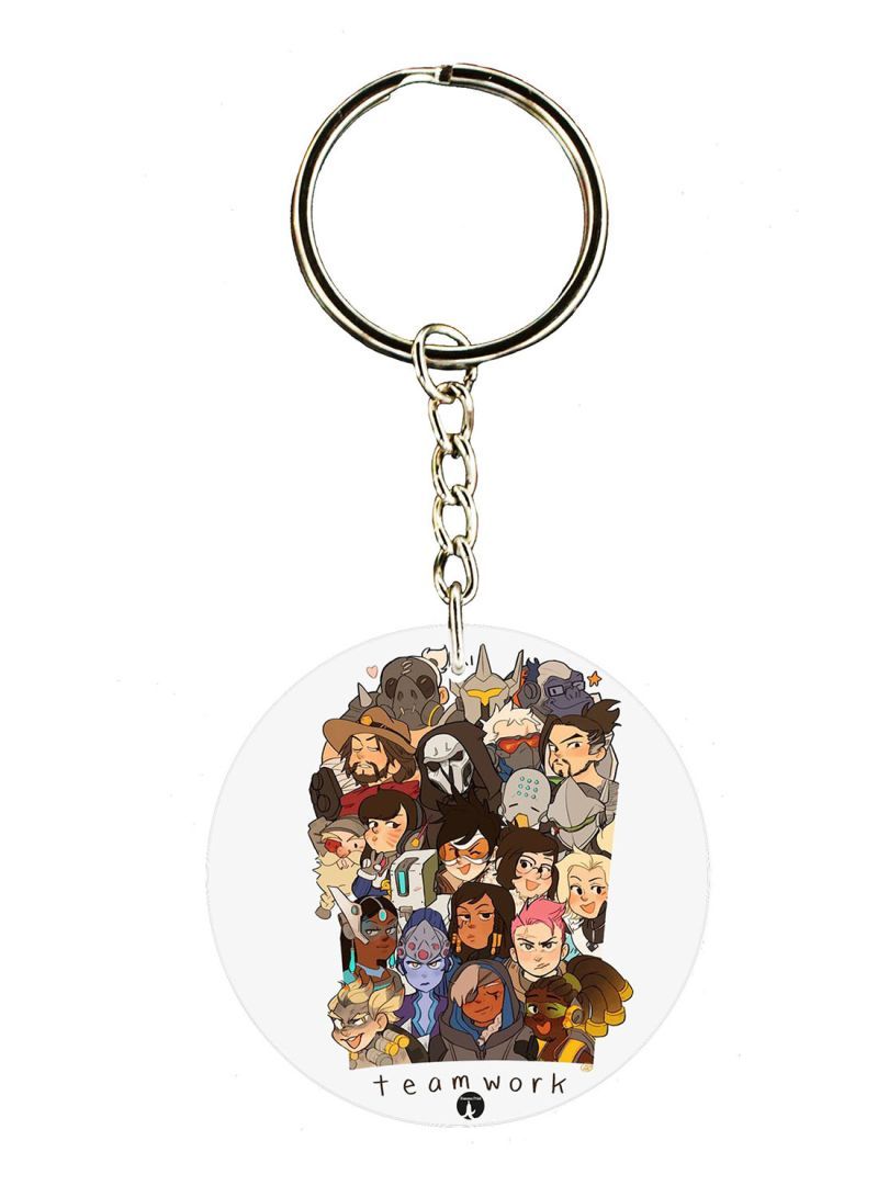 RKN Overwatch Double Side Printed Keychain