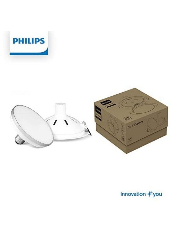 Philips فيلبس 14 واط LED داونلايت للسقف | ضوء سقف آمن للسقف للمنزل والقاعة | ضوء نهاري بارد، عبوة من 4 - Image 3