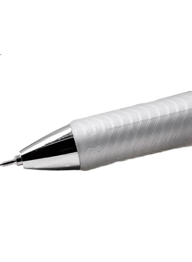 Pentel Bln75Tl Retractable Gel Pen, Stylish 0.5Mm Needle Tip, Signature Pen For Business And Students, Quick-Drying Ink Pen, Stationery, Black, 5-Pack - Image 3