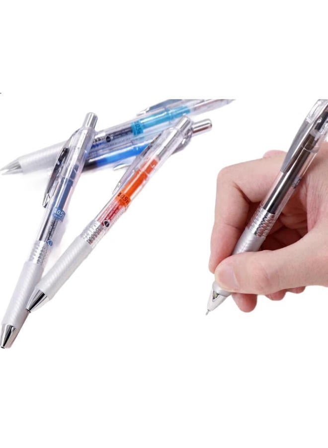 Pentel Bln75Tl Retractable Gel Pen, Stylish 0.5Mm Needle Tip, Signature Pen For Business And Students, Quick-Drying Ink Pen, Stationery, Black, 5-Pack - Image 1