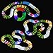 Save Unicorn Tracks Cars Replacement only Toy Cars for Magic Tracks Glow in the Dark Racing Car Track Accessories with 5 Flashing LED Lights Compatible with Most Car Tracks for Kids Boys and Girls4pack - Image 4