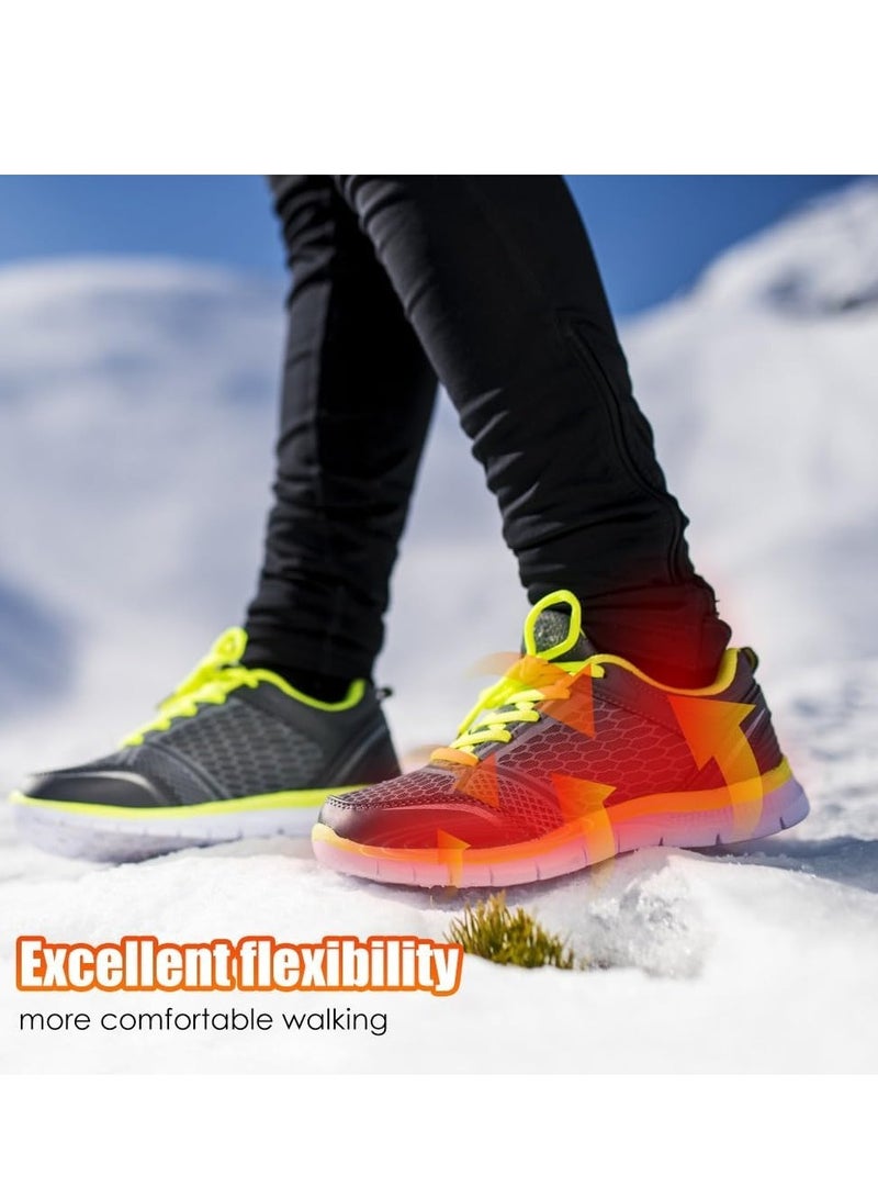 Generic Heated Insoles for Men and Women Rechargeable Electric Heated Socks with Remote Control Adjustable Temperature Wireless Foot Warmer for Hunting Hiking Skiing Camping - Image 3